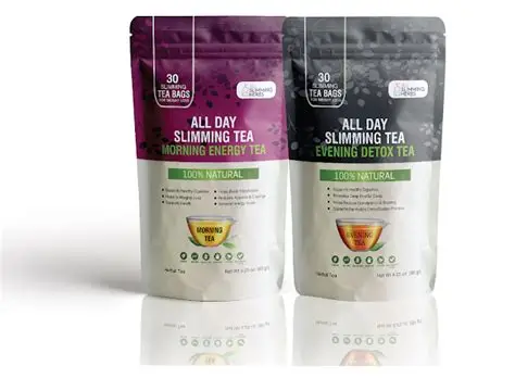All Day Slimming Tea morning and evening blends