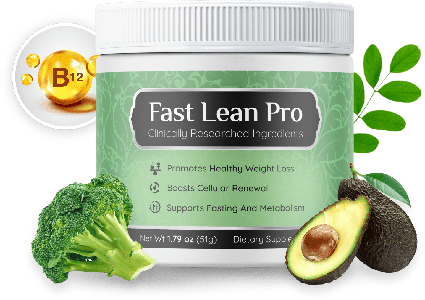 Fast Lean Pro powdered jar
