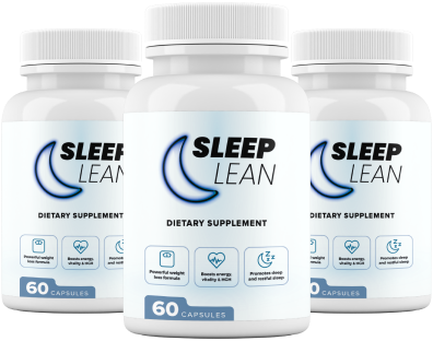 SleepLean supplement bottle